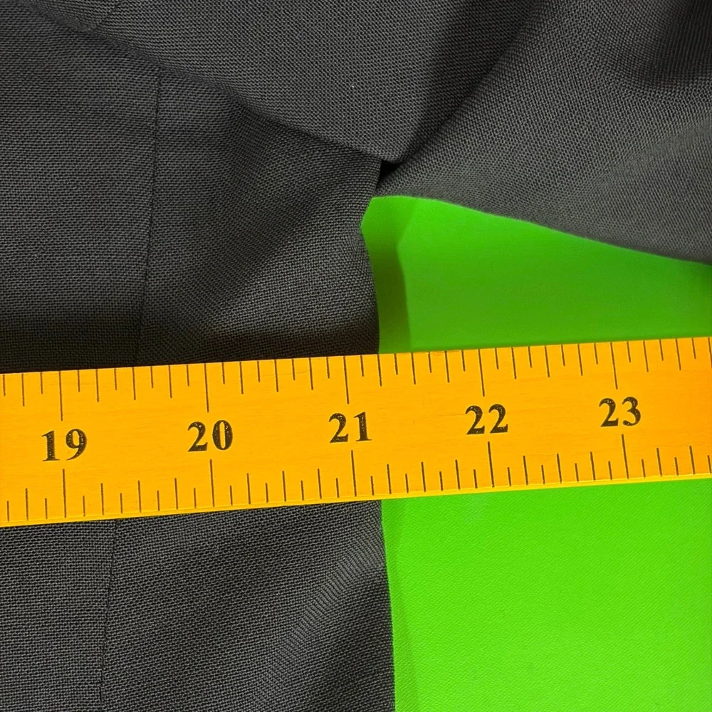 Evan-Picone Blazer Mens 42R Navy Blue 100% Wool Gold Buttons 2-Btn Sport Coat